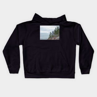 Bass Harbor Head Light Kids Hoodie